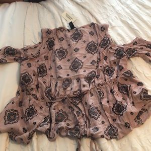 Women’s Forever 21 Taupe/black Top